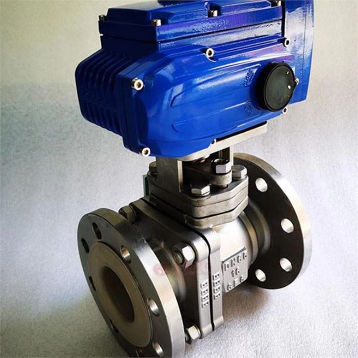 Electric Fluorine Lined Ball On Off Valve