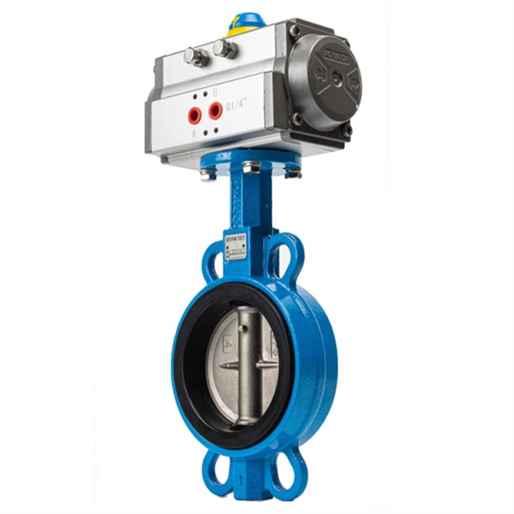 Pneumatic Butterfly Control Valve