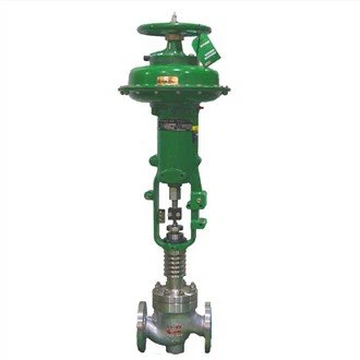 Pneumatski visokotemperaturni upravljački ventil s jednim sjedištem